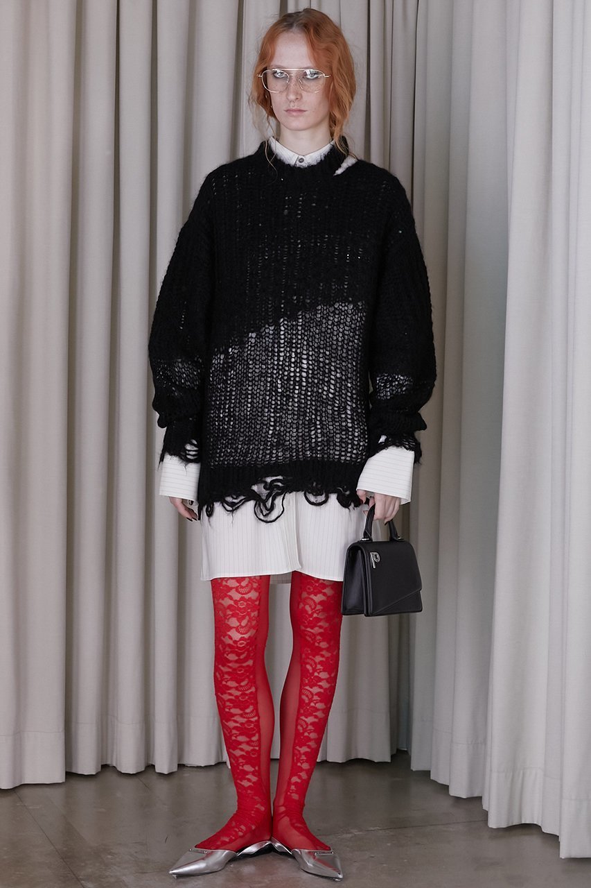 【プランク プロジェクト/PRANK PROJECT】のレースタイツ / Lace Tights 人気、トレンドファッション・服の通販 founy(ファニー) 　ファッション　Fashion　レディースファッション　Fashion for Women　タイツ＆レッグウェア&美脚効果　Tights & Sheer Legwear　レッグウェア・ストッキング　Legwear & Hosiery　おすすめ　Recommended / Our Picks　ストッキング　Stockings, Sheer Tights　スリット　Slit, Slit Detail　タイツ　Tights, Legwear　トレンド　Trend, Trending Now　フラワー　Flower, Floral　レース　Lace, Lace Fabric　今季　This Season, Current Season　other-4|ID: prp329100003478485 ipo3291000000032851264