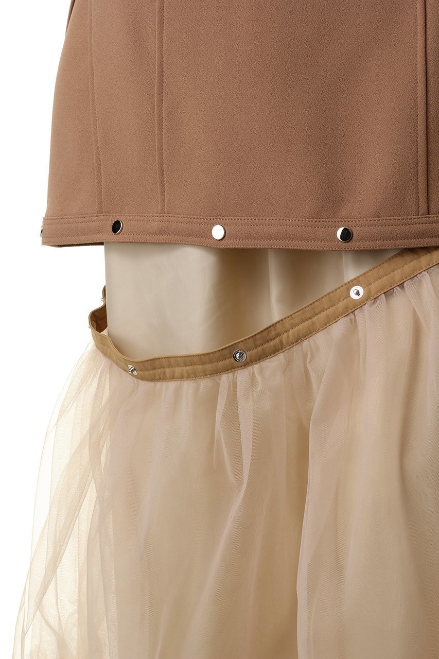 【プランク プロジェクト/PRANK PROJECT】のメタルドットチュールスカート / Metal Dot Tulle Skirt 人気、トレンドファッション・服の通販 founy(ファニー) 　ファッション　Fashion　レディースファッション　Fashion for Women　スカート　Skirts　ロングスカート　Long Skirts / Maxi & Midi Skirts　アシンメトリー　Asymmetrical Style　チュール　Tulip, Tulip Motif　ドッキング　Docking, Mixed Material　ドット　Polka Dot, Dot Pattern　フィット　Fit, Slim Fit　ペチコート　Petticoat, Underskirt　メッシュ　Mesh, Net Fabric　ロング　Long, Long-Length　other-6|ID: prp329100003478488 ipo3291000000035057488