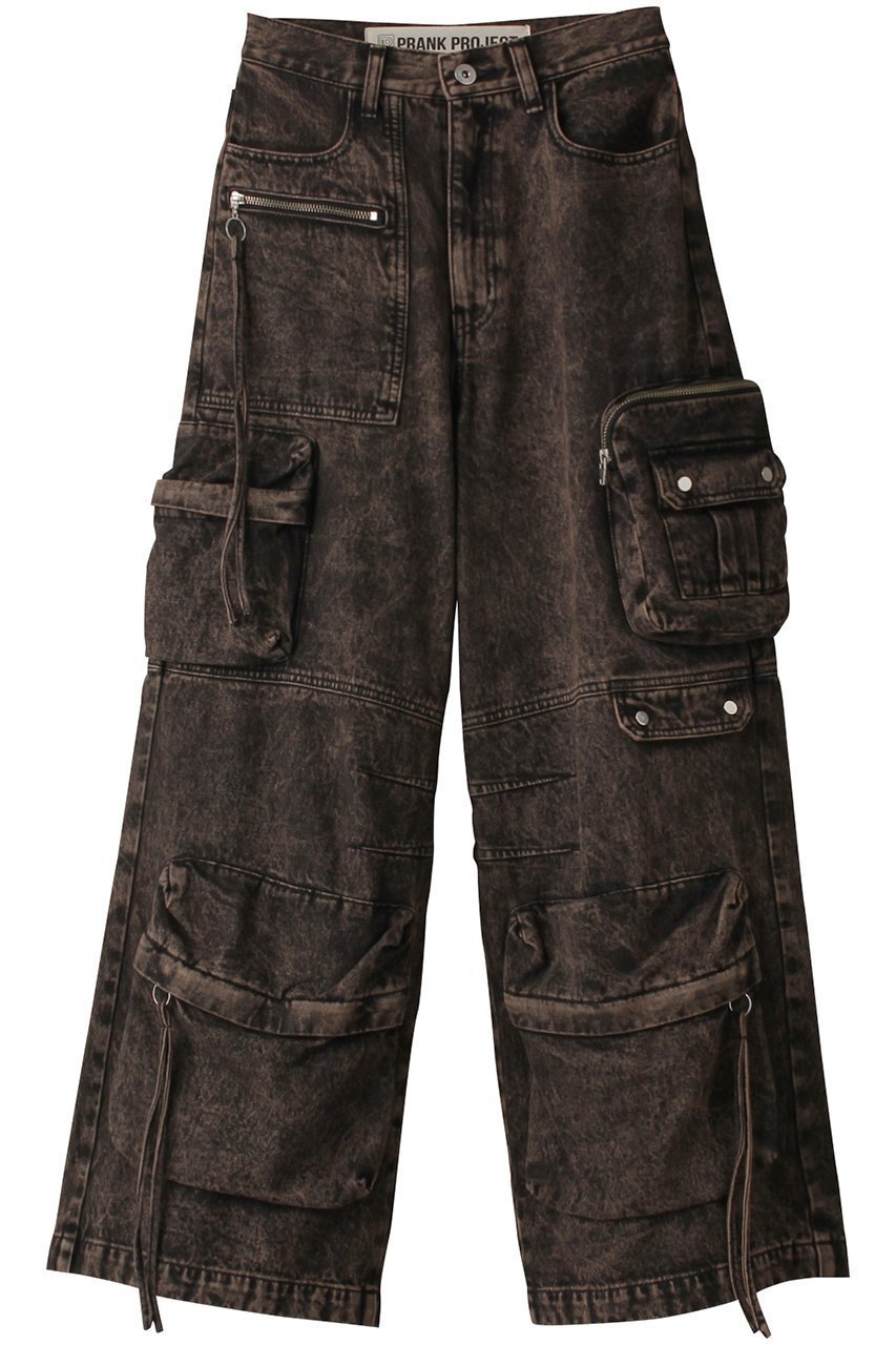 【プランク プロジェクト/PRANK PROJECT】のデニムカーゴパンツ / Denim Cargo Pants 人気、トレンドファッション・服の通販 founy(ファニー) 　ファッション　Fashion　レディースファッション　WOMEN　パンツ　Pants　デニムパンツ　Denim Pants　おすすめ　Recommend　オレンジ　Orange　カーゴパンツ　Cargo Pants　ケミカル　Chemical　シンプル　Simple　デニム　Denim　トレンド　Trend　パターン　Pattern　フィット　Fit　ポケット　Pocket　 other-1|ID: prp329100003478492 ipo3291000000026728102