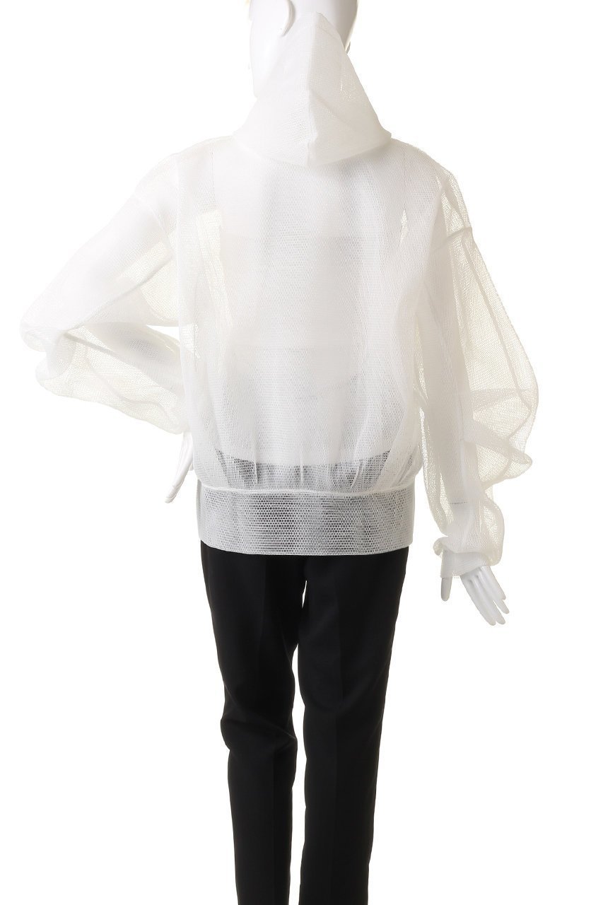 【プランク プロジェクト/PRANK PROJECT】のダブルフェイスメッシュオーバーフーディ / Double Face Mesh Over Hoodie 人気、トレンドファッション・服の通販 founy(ファニー) ファッション Fashion レディースファッション Fashion for Women トップス・カットソー Cut & Sew Tops シャツ・ブラウス・オフィスカジュアル Elegant Blouses & Button-Ups レディースパーカー・カジュアルフーディー Casual Hoodies & Sweatshirts ロングTシャツ・Tシャツ Longline T-Shirts & Tees スウェット・クルーネックトップス Sweatshirts & Crewnecks / Relaxed Fit Sweat Tops カットソー・ベーシックTシャツ Cut-and-Sewn Tops / Stretch Tees & Basics インナー Innerwear シアー Sheer, See-Through スリット Slit, Slit Detail チュール Tulip, Tulip Motif メッシュ Mesh, Net Fabric other-4|ID: prp329100003478503 ipo3291000000032940283