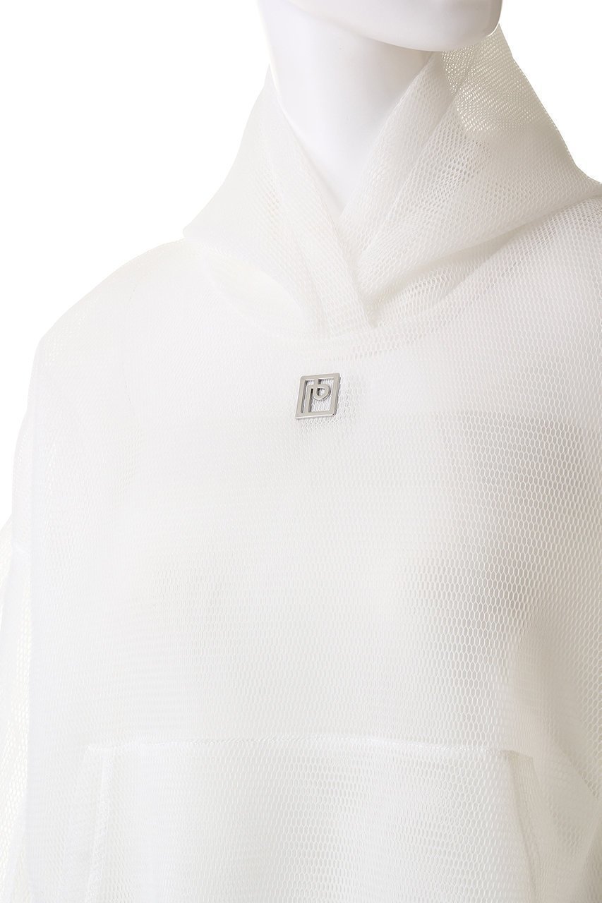 【プランク プロジェクト/PRANK PROJECT】のダブルフェイスメッシュオーバーフーディ / Double Face Mesh Over Hoodie 人気、トレンドファッション・服の通販 founy(ファニー) ファッション Fashion レディースファッション Fashion for Women トップス・カットソー Cut & Sew Tops シャツ・ブラウス・オフィスカジュアル Elegant Blouses & Button-Ups レディースパーカー・カジュアルフーディー Casual Hoodies & Sweatshirts ロングTシャツ・Tシャツ Longline T-Shirts & Tees スウェット・クルーネックトップス Sweatshirts & Crewnecks / Relaxed Fit Sweat Tops カットソー・ベーシックTシャツ Cut-and-Sewn Tops / Stretch Tees & Basics インナー Innerwear シアー Sheer, See-Through スリット Slit, Slit Detail チュール Tulip, Tulip Motif メッシュ Mesh, Net Fabric other-5|ID: prp329100003478503 ipo3291000000032940291
