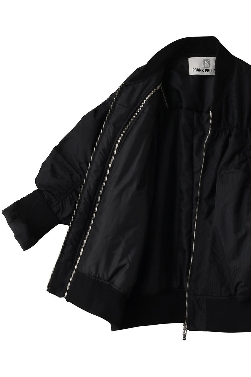 【プランク プロジェクト/PRANK PROJECT】のモアレジャガードMA-1 / Moiare Jacquard MA-1 人気、トレンドファッション・服の通販 founy(ファニー) 　ファッション　Fashion　レディースファッション　Fashion for Women　アウター　Coat / Outerwear Collection　レディースジャケット・軽アウター　Jackets　ブルゾンジャケット・スポーティアウター　Blouson Jackets　MA-1ジャケット　MA-1 Bomber Jackets / Flight Jackets　おすすめ　Recommended / Our Picks　ジャケット　Jacket, Outerwear　トレンド　Trend, Trending Now　フロント　Front, Front Design　ブルゾン　Blouson, Bomber Jacket　エレガント 上品　Elegant　今季　This Season, Current Season　other-6|ID: prp329100003478521 ipo3291000000035655276