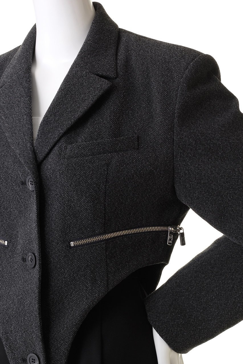 【プランク プロジェクト/PRANK PROJECT】のロンパースジャケット / Rompers jacket 人気、トレンドファッション・服の通販 founy(ファニー) ファッション Fashion レディースファッション Fashion for Women アウター Coat / Outerwear Collection レディースジャケット・軽アウター Jackets おすすめ Recommended / Our Picks インナー Innerwear クラシカル Classical, Vintage-Inspired ジャケット Jacket, Outerwear スリット Slit, Slit Detail ロンパース Romper, Jumpsuit A/W・秋冬 Autumn/Winter other-5|ID: prp329100003478526 ipo3291000000035884764