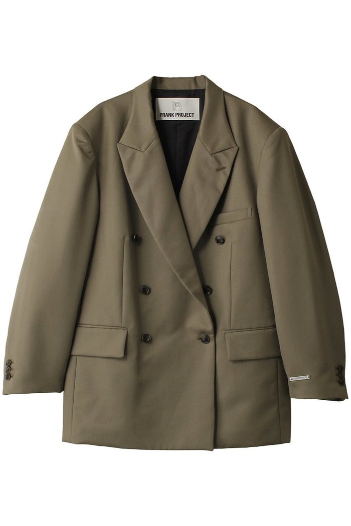 【プランク プロジェクト/PRANK PROJECT】のマルチファブリックダブルオーバージャケット / Multi Fabric Double Over Jacket インテリア・キッズ・メンズ・レディースファッション・服の通販 founy(ファニー) https://founy.com/ ファッション Fashion レディースファッション Fashion for Women アウター Coat / Outerwear Collection レディースジャケット・軽アウター Jackets ジャケット Jacket, Outerwear ダブル Double, Double-Breasted |ID: prp329100003478530 ipo3291000000032965792