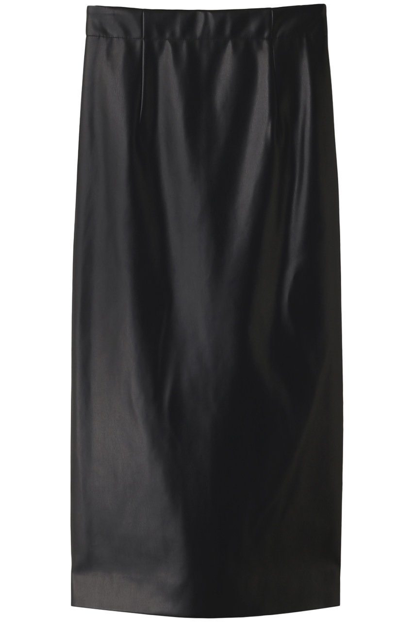 【ベイジ,/BEIGE,】のDUPHOT(デュフォ)/フェイクレザースカート インテリア・キッズ・メンズ・レディースファッション・服の通販 founy(ファニー) 　ファッション　Fashion　レディースファッション　WOMEN　スカート　Skirt　ロングスカート　Long Skirt　スリット　フェイクレザー　ロング　Black|ID: prp329100003478534 ipo3291000000023002840