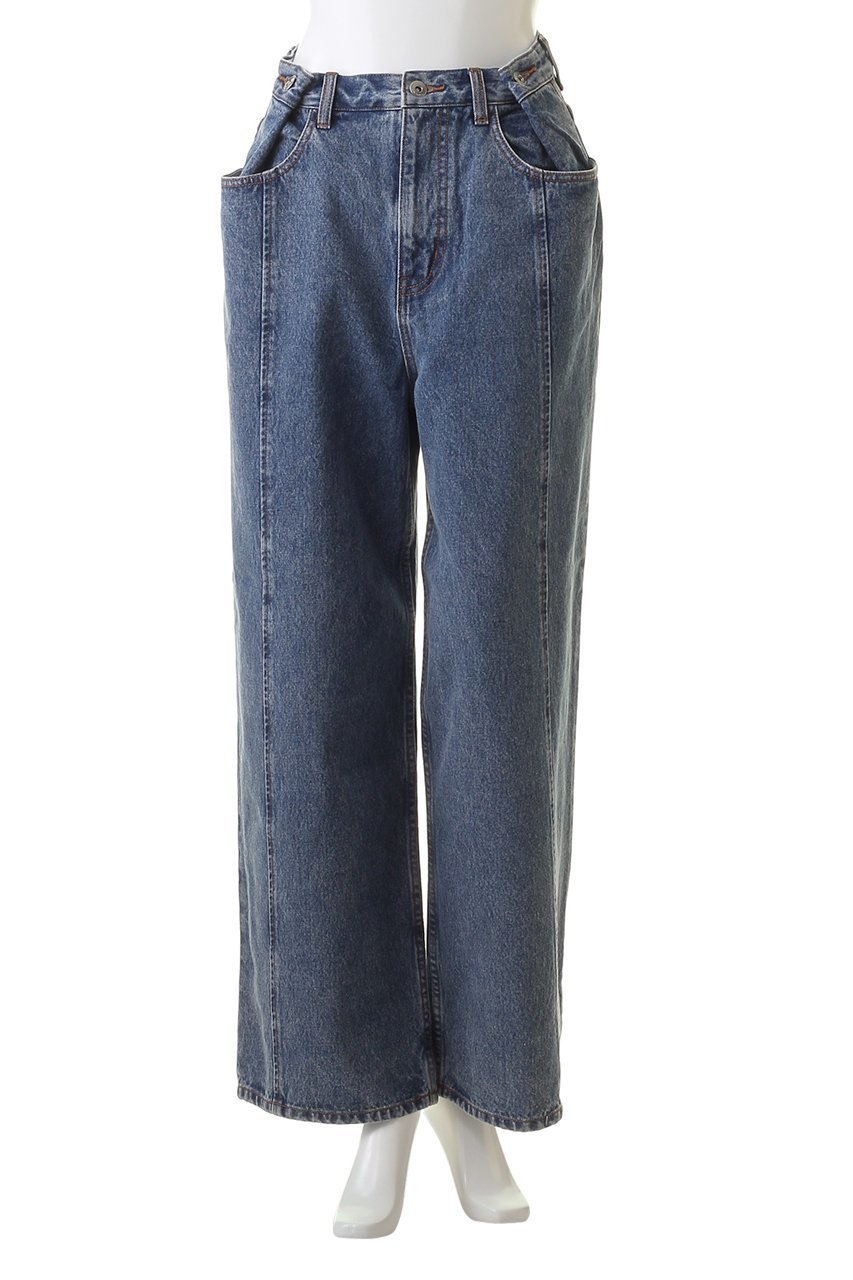 【メゾンスペシャル/MAISON SPECIAL】の2WAYウエストデニム 人気、トレンドファッション・服の通販 founy(ファニー) 　ファッション　Fashion　レディースファッション　Fashion for Women　パンツ　Pants & Trousers　デニムパンツ・ジーンズ・美脚デニム　Denim Jeans & Pants　ストレート　Straight, Straight Cut　デニム　Denim, Jeans Material　トレンド　Trend, Trending Now　ワイド　Wide, Wide Fit　other-2|ID: prp329100003482366 ipo3291000000035769822