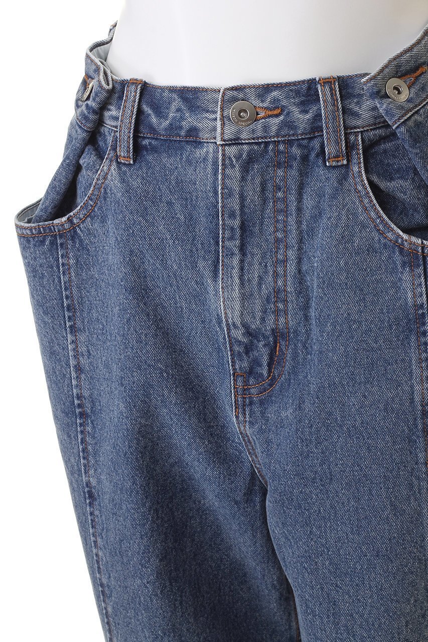 【メゾンスペシャル/MAISON SPECIAL】の2WAYウエストデニム 人気、トレンドファッション・服の通販 founy(ファニー) 　ファッション　Fashion　レディースファッション　Fashion for Women　パンツ　Pants & Trousers　デニムパンツ・ジーンズ・美脚デニム　Denim Jeans & Pants　ストレート　Straight, Straight Cut　デニム　Denim, Jeans Material　トレンド　Trend, Trending Now　ワイド　Wide, Wide Fit　other-5|ID: prp329100003482366 ipo3291000000036749648