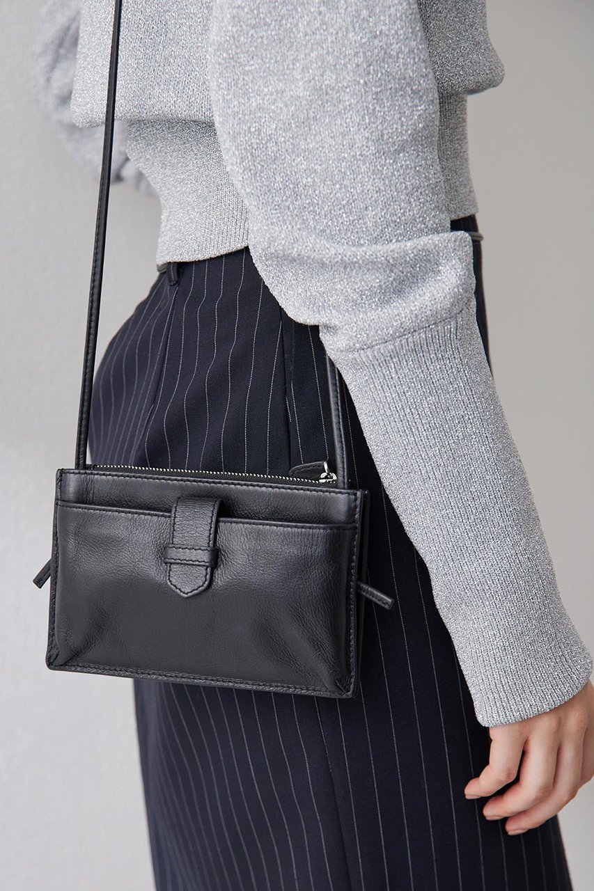 【ウィムガゼット/Whim Gazette】の【Hoaw.】スマホウォレットショルダーバッグ3 インテリア・キッズ・メンズ・レディースファッション・服の通販 founy(ファニー) 　ファッション　Fashion　レディースファッション　Fashion for Women　バッグ　Bags　アクセサリー　Fashion Accessories　春　Spring　シューズ　Shoes, Footwear　ショルダー　Shoulder, Shoulder Strap　シルバー　Silver, Metallic Silver　シンプル　Simple, Minimal　財布　Wallet, Purse　なめらか　Smooth, Silky Texture　パープル　Purple, Violet　ベーシック　Basic, Essential　ポケット　Pocket, Pocket Detail　ポシェット　Pochette, Mini Bag　ラベンダー　Lavender　ロング　Long, Long-Length　S/S・春夏　SS, Spring/Summer, Warm Season　夏　Summer　エレガント 上品　Elegant　スマホケース　Smartphone Case　ブラック|ID: prp329100003483802 ipo3291000000035101482