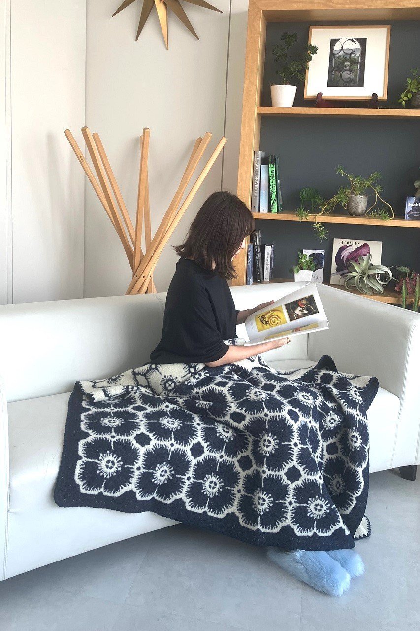 【ミナ ペルホネン/mina perhonen / GOODS】のanemone オリジナルブランケット 約105 × 145cm 人気、トレンドファッション・服の通販 founy(ファニー) ブランケット Blanket, Throw Blanket other-5|ID: prp329100003483910 ipo3291000000036192983