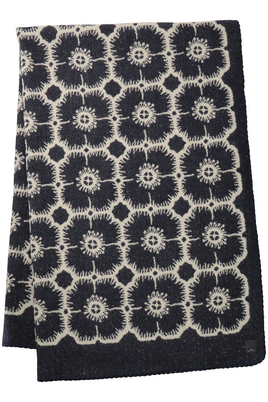 【ミナ ペルホネン/mina perhonen / GOODS】のanemone オリジナルブランケット 約210 × 145cm インテリア・キッズ・メンズ・レディースファッション・服の通販 founy(ファニー) 　ブランケット　Blanket, Throw Blanket　ネイビー|ID: prp329100003483911 ipo3291000000033667316