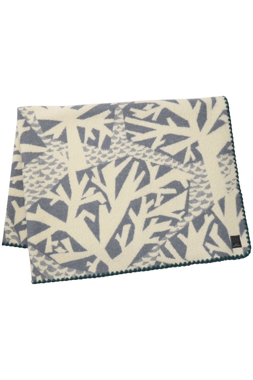 【ミナ ペルホネン/mina perhonen / GOODS】のfogland オリジナルブランケット 約105 × 145cm インテリア・キッズ・メンズ・レディースファッション・服の通販 founy(ファニー) ブランケット Blanket, Throw Blanket ブルー|ID: prp329100003483912 ipo3291000000033667330