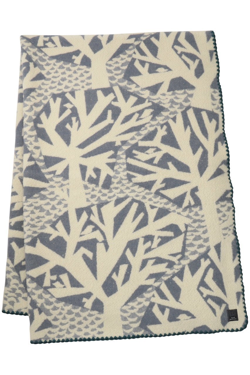 【ミナ ペルホネン/mina perhonen / GOODS】のfogland オリジナルブランケット 約210 × 145cm インテリア・キッズ・メンズ・レディースファッション・服の通販 founy(ファニー) ブランケット Blanket, Throw Blanket ブルー|ID: prp329100003483913 ipo3291000000033667074