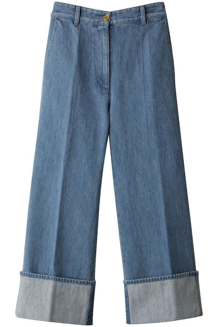 【パトゥ/PATOU】のICONIC デニムパンツ インテリア・キッズ・メンズ・レディースファッション・服の通販 founy(ファニー) https://founy.com/ ファッション Fashion レディースファッション Fashion for Women パンツ Pants & Trousers デニムパンツ・ジーンズ・美脚デニム Denim Jeans & Pants ストレート Straight, Straight Cut スニーカー Sneakers, Trainers デニム Denim, Jeans Material ロールアップ Roll-Up, Cuffed Hem ワイド Wide, Wide Fit 定番 Standard, Basic Item |ID: prp329100003485521 ipo3291000000032829440