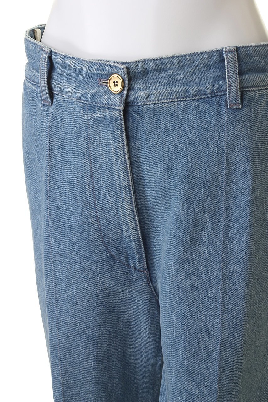 【パトゥ/PATOU】のICONIC デニムパンツ 人気、トレンドファッション・服の通販 founy(ファニー) 　ファッション　Fashion　レディースファッション　Fashion for Women　パンツ　Pants & Trousers　デニムパンツ・ジーンズ・美脚デニム　Denim Jeans & Pants　ストレート　Straight, Straight Cut　スニーカー　Sneakers, Trainers　デニム　Denim, Jeans Material　ロールアップ　Roll-Up, Cuffed Hem　ワイド　Wide, Wide Fit　定番　Standard, Basic Item　other-5|ID: prp329100003485521 ipo3291000000032829445