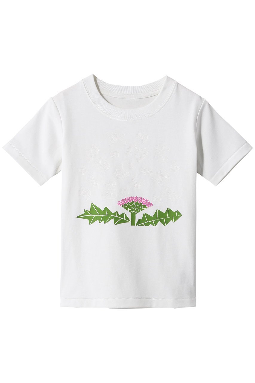 【スピード/Speedo / KIDS】の【KIDS】くさむら Play Sun Tee ちょうちょ インテリア・キッズ・メンズ・レディースファッション・服の通販 founy(ファニー) 　ファッション　Fashion　キッズファッション　Fashion for Kids　トップス・カットソー　Cut & Sew Tops　コレクション　Collection, Seasonal Line　プリント　Print, Printed Pattern　ホワイト|ID: prp329100003485537 ipo3291000000032881513