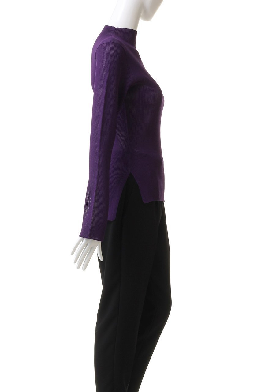 【ル フィル/LE PHIL】のシアーボーダーニット 人気、トレンドファッション・服の通販 founy(ファニー) 　ファッション　Fashion　レディースファッション　Fashion for Women　トップス・カットソー　Cut & Sew Tops　ニット　Knit Tops & Sweaters　カジュアルプルオーバー・ニットトップス　Pullovers & Knit Tops / Casual Pullovers　インナー　Innerwear　シアー　Sheer, See-Through　ボトルネック　Bottle Neck, Mock Neck　リブニット　Rib Knit, Ribbed Knit　other-3|ID: prp329100003485567 ipo3291000000036062715