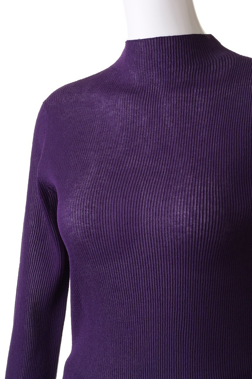 【ル フィル/LE PHIL】のシアーボーダーニット 人気、トレンドファッション・服の通販 founy(ファニー) 　ファッション　Fashion　レディースファッション　Fashion for Women　トップス・カットソー　Cut & Sew Tops　ニット　Knit Tops & Sweaters　カジュアルプルオーバー・ニットトップス　Pullovers & Knit Tops / Casual Pullovers　インナー　Innerwear　シアー　Sheer, See-Through　ボトルネック　Bottle Neck, Mock Neck　リブニット　Rib Knit, Ribbed Knit　other-5|ID: prp329100003485567 ipo3291000000036062717