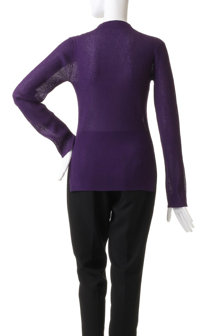 【ル フィル/LE PHIL】のシアーボーダーニット 人気、トレンドファッション・服の通販 founy(ファニー) 　ファッション　Fashion　レディースファッション　Fashion for Women　トップス・カットソー　Cut & Sew Tops　ニット　Knit Tops & Sweaters　カジュアルプルオーバー・ニットトップス　Pullovers & Knit Tops / Casual Pullovers　インナー　Innerwear　シアー　Sheer, See-Through　ボトルネック　Bottle Neck, Mock Neck　リブニット　Rib Knit, Ribbed Knit　other-4|ID: prp329100003485567 ipo3291000000036593468