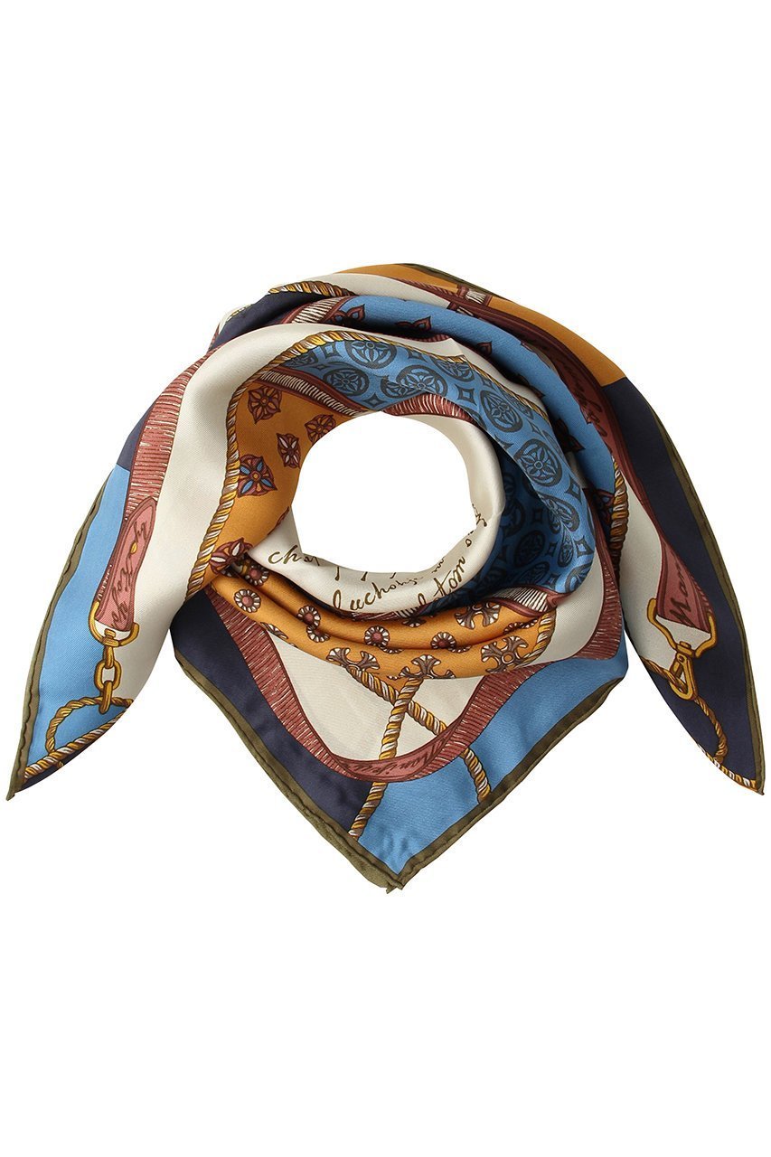 【アルアバイル/allureville】の【manipuri】 SILK SCARF インテリア・キッズ・メンズ・レディースファッション・服の通販 founy(ファニー) 　ファッション　Fashion　レディースファッション　WOMEN　ストール　Scarves　マフラー　Mufflers　なめらか　Smooth　アクセサリー　Accessories　シルク　Silk　シンプル　Simple　スカーフ　Scarf　ストール　Stall　プリント　Print　マフラー　Scarf　ブルー系|ID: prp329100003485595 ipo3291000000027894350