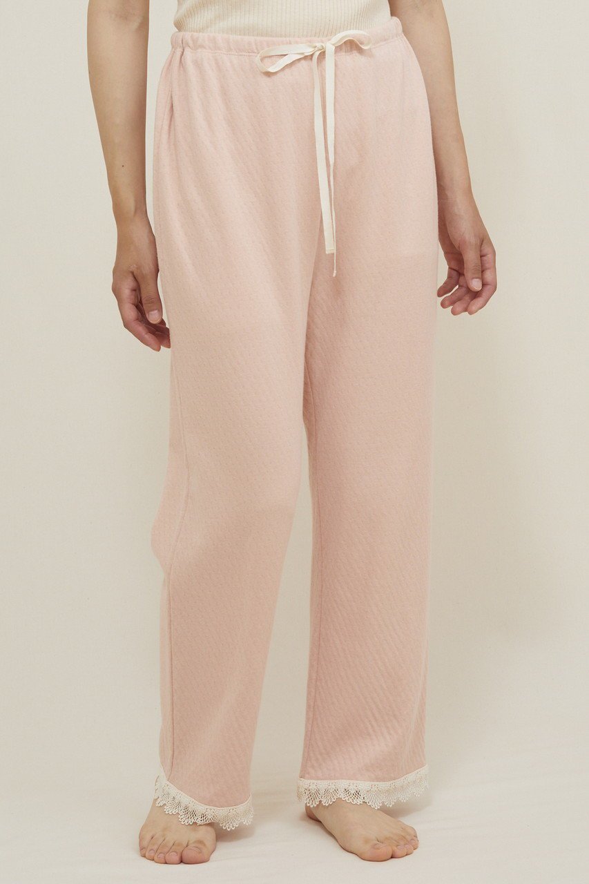 【ナナデコール/nanadecor】のスズランレースパンツ 人気、トレンドファッション・服の通販 founy(ファニー) 　ファッション　Fashion　レディースファッション　Fashion for Women　パンツ　Pants & Trousers　パジャマ　Pajamas, Sleepwear　フェミニン　Feminine, Girly　レース　Lace, Lace Fabric　ロング　Long, Long-Length　再入荷　Restock / Back in Stock　other-7|ID: prp329100003485635 ipo3291000000034816782