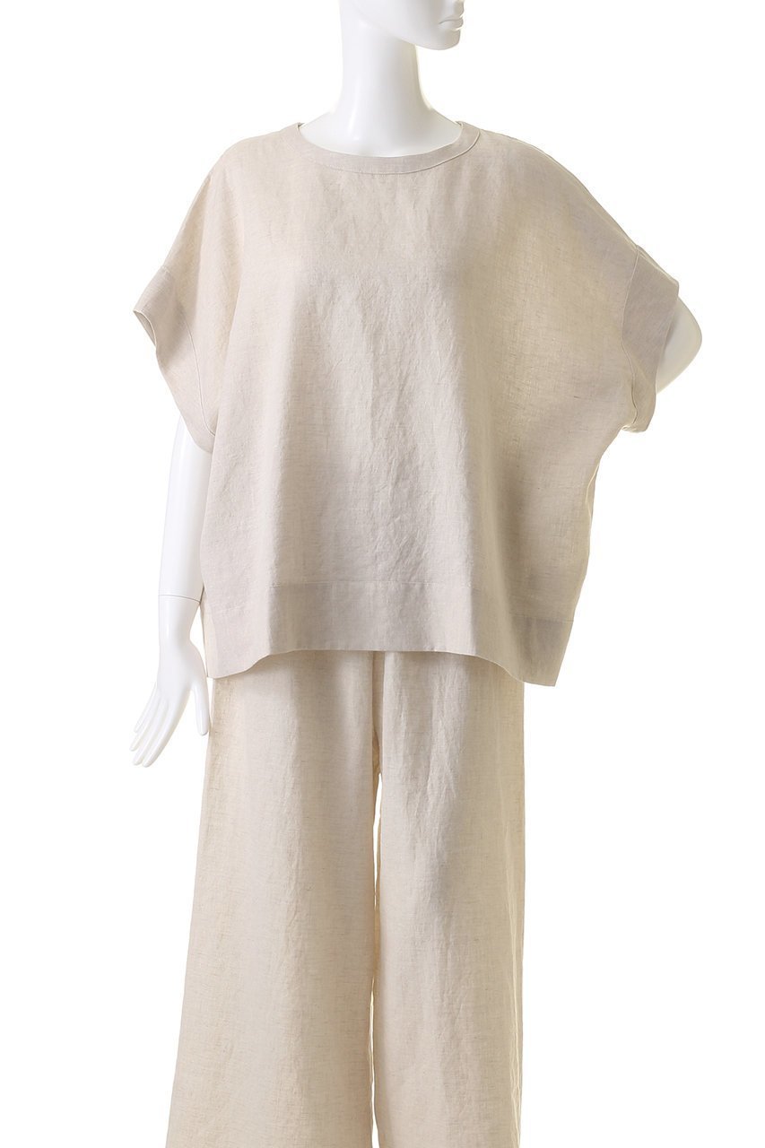 【プリスティン/PRISTINE】のCL平織ドルマンスリーブPO 人気、トレンドファッション・服の通販 founy(ファニー) 　ファッション　Fashion　レディースファッション　WOMEN　トップス・カットソー　Tops/Tshirt　シャツ/ブラウス　Shirts/Blouses　ロング / Tシャツ　T-Shirts　カットソー　Cut and Sewn　シンプル　Simple　スリーブ　Sleeve　リネン　Linen　ロング　Long　other-2|ID: prp329100003485642 ipo3291000000031402482