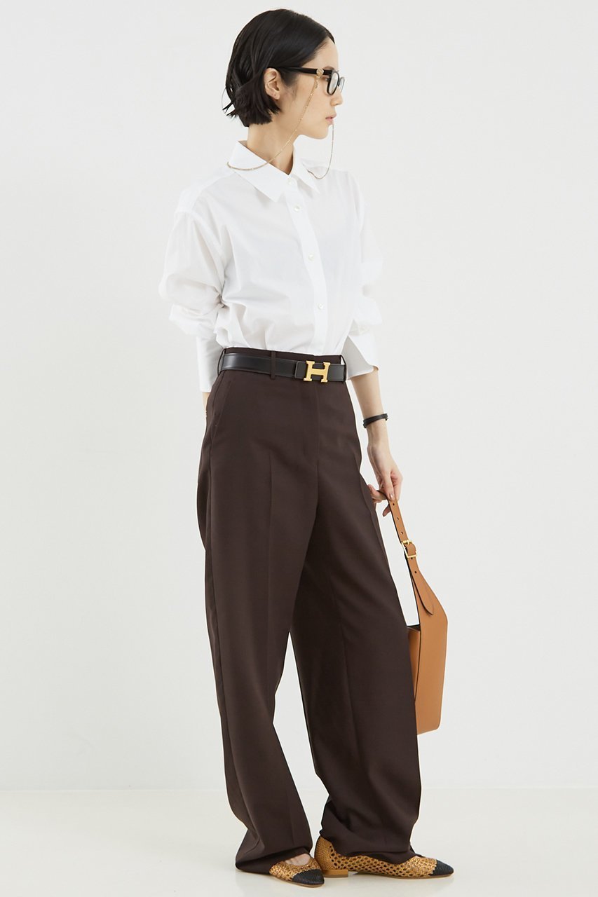 【ザ ストア バイ シー/THE STORE by C】のベーシックシャツ 人気、トレンドファッション・服の通販 founy(ファニー) 　ファッション　Fashion　レディースファッション　Fashion for Women　トップス・カットソー　Cut & Sew Tops　シャツ・ブラウス・オフィスカジュアル　Elegant Blouses & Button-Ups　エレガント 上品　Elegant　カフス　Cuff Design　シンプル　Simple, Minimal　スリーブ　Sleeve, Long Sleeve / Short Sleeve　バランス　Balance, Style Balance　ベーシック　Basic, Essential　マニッシュ　Mannish, Boyish　ロング　Long, Long-Length　other-4|ID: prp329100003487709 ipo3291000000032865327