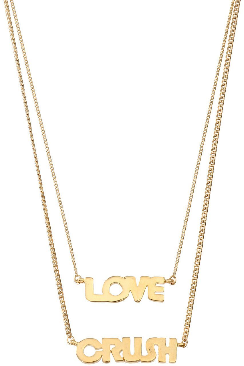 【メゾンスペシャル/MAISON SPECIAL】のLOVE CRUSHネックレス インテリア・キッズ・メンズ・レディースファッション・服の通販 founy(ファニー) ファッション Fashion レディースファッション Fashion for Women ジュエリー Jewelry ネックレス Necklaces & Pendants コーティング Coating, Coated Finish ダブル Double, Double-Breasted チェーン Chain, Chain Strap ネックレス Necklace, Pendant Necklace モチーフ Motif, Design Theme GLD(ゴールド)|ID: prp329100003487722 ipo3291000000035051393