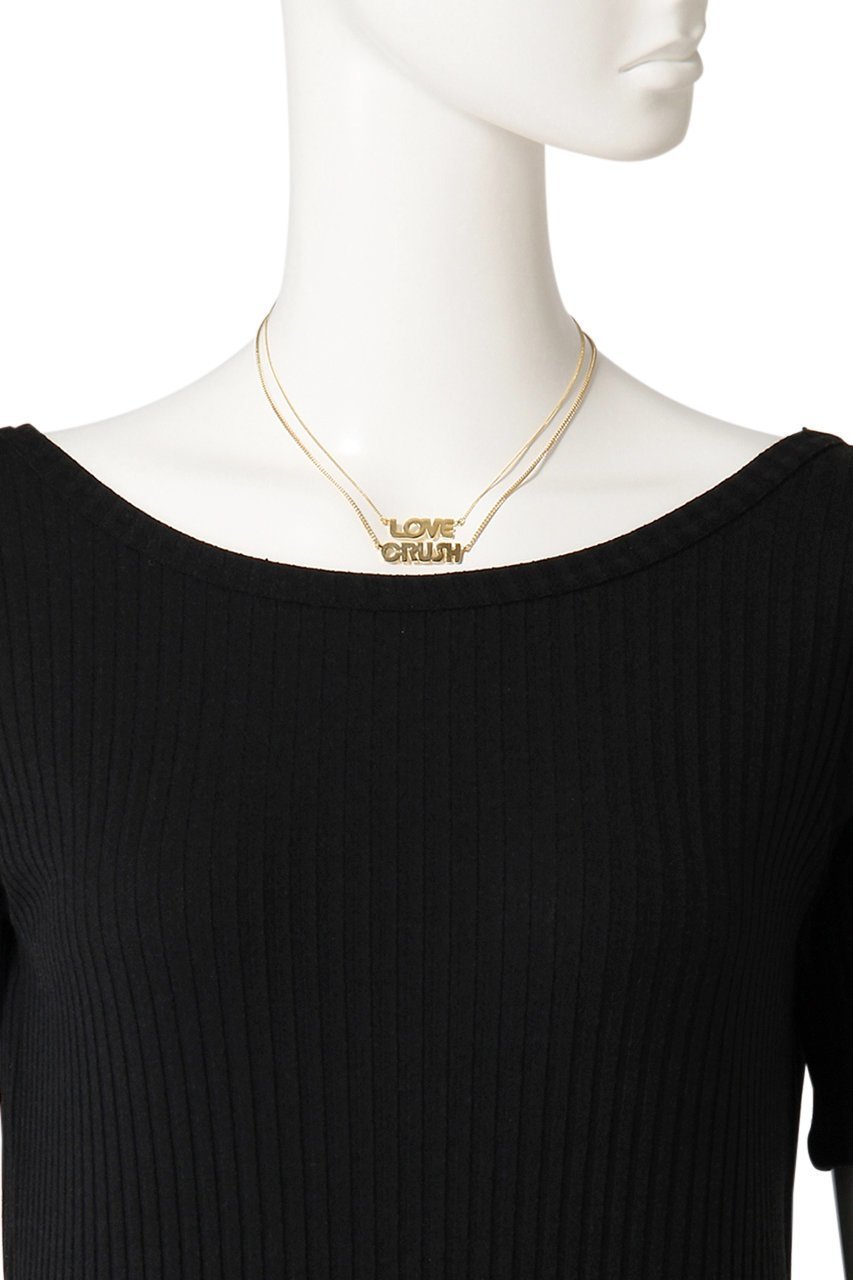 【メゾンスペシャル/MAISON SPECIAL】のLOVE CRUSHネックレス 人気、トレンドファッション・服の通販 founy(ファニー) ファッション Fashion レディースファッション Fashion for Women ジュエリー Jewelry ネックレス Necklaces & Pendants コーティング Coating, Coated Finish ダブル Double, Double-Breasted チェーン Chain, Chain Strap ネックレス Necklace, Pendant Necklace モチーフ Motif, Design Theme other-2|ID: prp329100003487722 ipo3291000000035051394