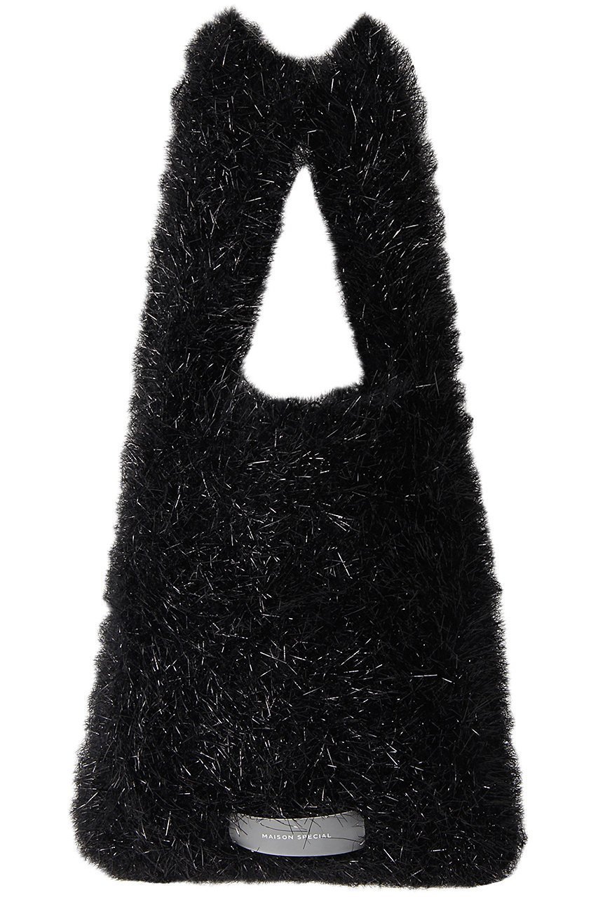 【メゾンスペシャル/MAISON SPECIAL】のラメニットミニバッグ 人気、トレンドファッション・服の通販 founy(ファニー) 　ファッション　Fashion　レディースファッション　Fashion for Women　トップス・カットソー　Cut & Sew Tops　ニット　Knit Tops & Sweaters　バッグ　Bags　シンプル　Simple, Minimal　ストレッチ　Stretch, Stretchy Fabric　ミックス　Mix, Mixed Style　 other-1|ID: prp329100003487723 ipo3291000000032790988
