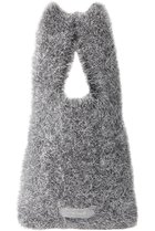 【メゾンスペシャル/MAISON SPECIAL】のラメニットミニバッグ 人気、トレンドファッション・服の通販 founy(ファニー) ファッション Fashion レディースファッション Fashion for Women トップス・カットソー Cut & Sew Tops ニット Knit Tops & Sweaters バッグ Bags シンプル Simple, Minimal ストレッチ Stretch, Stretchy Fabric ミックス Mix, Mixed Style thumbnail SLV(シルバー)|ID: prp329100003487723 ipo3291000000032791005