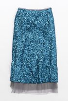 【メゾンスペシャル/MAISON SPECIAL】のマルチウェイスパンコールスカート BLU(ブルー)|ID:prp329100003487740