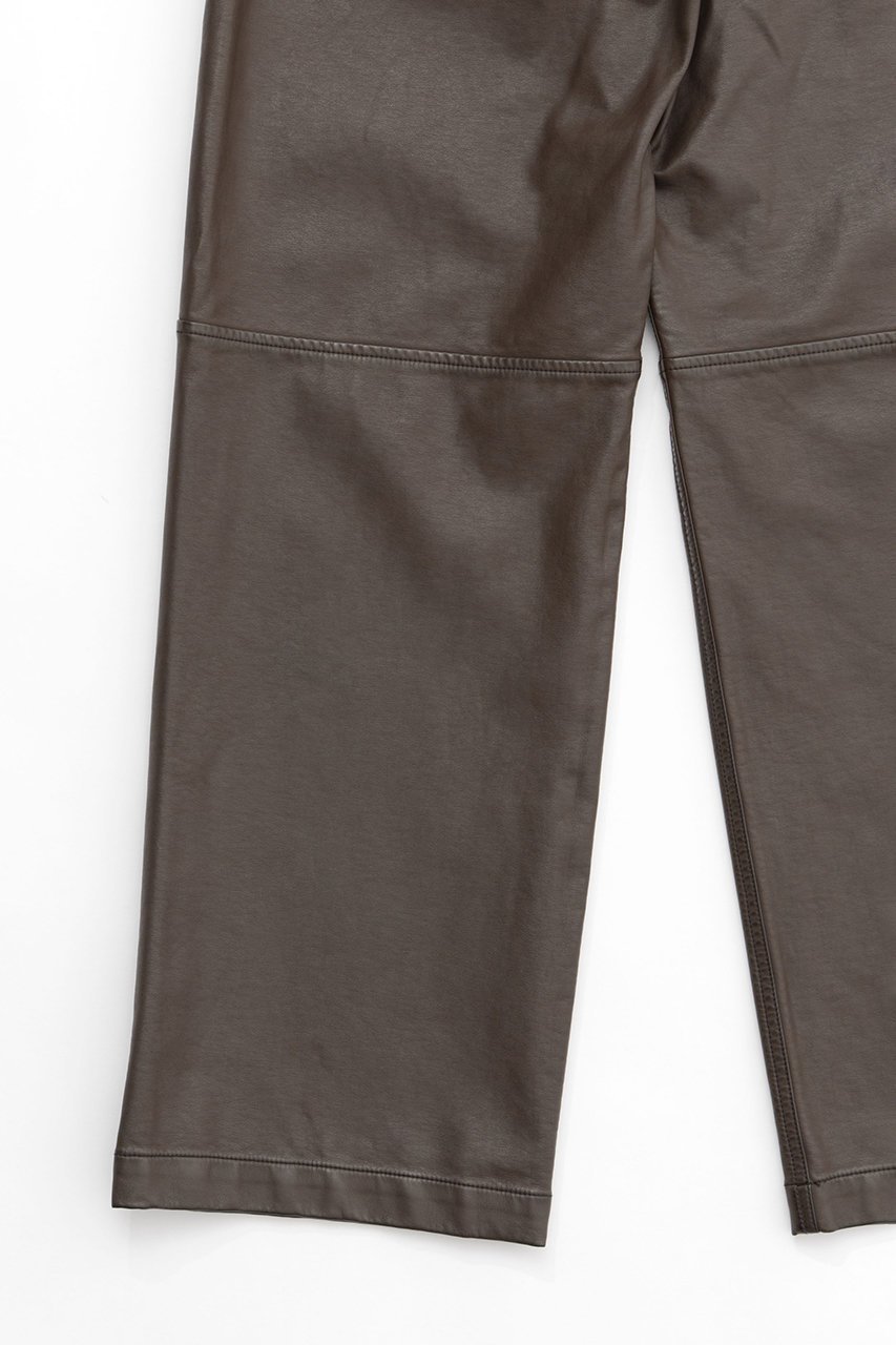 【メゾンスペシャル/MAISON SPECIAL】のウォッシュドフェイクレザーワイドストレートパンツ 人気、トレンドファッション・服の通販 founy(ファニー) ファッション Fashion レディースファッション Fashion for Women パンツ Pants & Trousers 2023年 2023 2023-2024秋冬・A/W Autumn/Winter 2023–24 AW23–24 ビンテージ Vintage, Retro Style フェイクレザー Faux Leather, PU Leather ワイド Wide, Wide Fit 夏 Summer 防寒 Cold Protection, Winter-Ready other-6|ID: prp329100003487752 ipo3291000000032941747