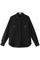 【エムダブリュー/MW】のバックサテン ビジューボタンブラウス ブラック|ID: prp329100003487781 ipo3291000000036397482