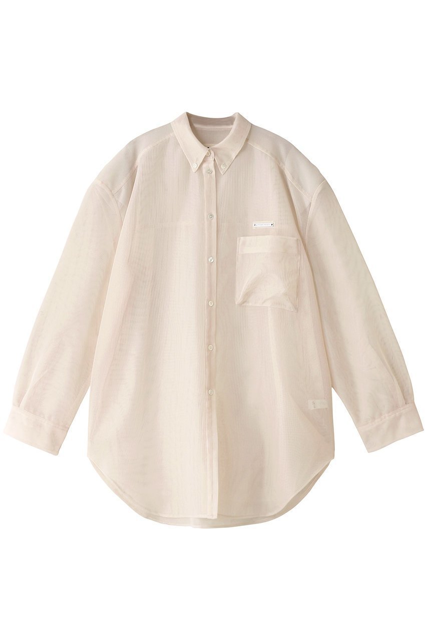 【プランク プロジェクト/PRANK PROJECT】のパワショルビッグシャツ / Power Shoulder Big Shirt インテリア・キッズ・メンズ・レディースファッション・服の通販 founy(ファニー) 　ファッション　Fashion　レディースファッション　Fashion for Women　トップス・カットソー　Cut & Sew Tops　シャツ・ブラウス・オフィスカジュアル　Elegant Blouses & Button-Ups　ユニセックス　Unisex, Genderless　おすすめ　Recommended / Our Picks　インナー　Innerwear　キャミソール　Camisole, Spaghetti Strap Top　ショルダー　Shoulder, Shoulder Strap　ジャケット　Jacket, Outerwear　スリーブ　Sleeve, Long Sleeve / Short Sleeve　デニム　Denim, Jeans Material　ロング　Long, Long-Length　ワイド　Wide, Wide Fit　夏　Summer　羽織　Haori, Light Jacket　WHT(ホワイト)|ID: prp329100003487792 ipo3291000000034422360