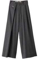 【プランク プロジェクト/PRANK PROJECT】のフラノストライプラッピングワイドパンツ / Furano Stripe Wrapped Wide Pants GRY(グレー)|ID:prp329100003487795