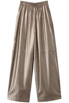 【プランク プロジェクト/PRANK PROJECT】のフェイクレザーボリュームワイドパンツ / Synthetic Leather Voluminous Wide Pants SLV(シルバー)|ID: prp329100003487802 ipo3291000000032829463