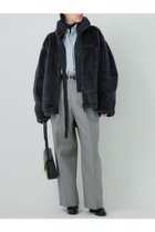 【カオス/Chaos】のウールボアブルゾン 人気、トレンドファッション・服の通販 founy(ファニー) ファッション Fashion レディースファッション WOMEN アウター Coat Outerwear ジャケット Jackets ブルゾン Blouson/Jackets ジャケット Jacket フロント Front ブルゾン Blouson 再入荷 Restock/Back In Stock/Re Arrival thumbnail スミクロ|ID: prp329100003489602 ipo3291000000028259754