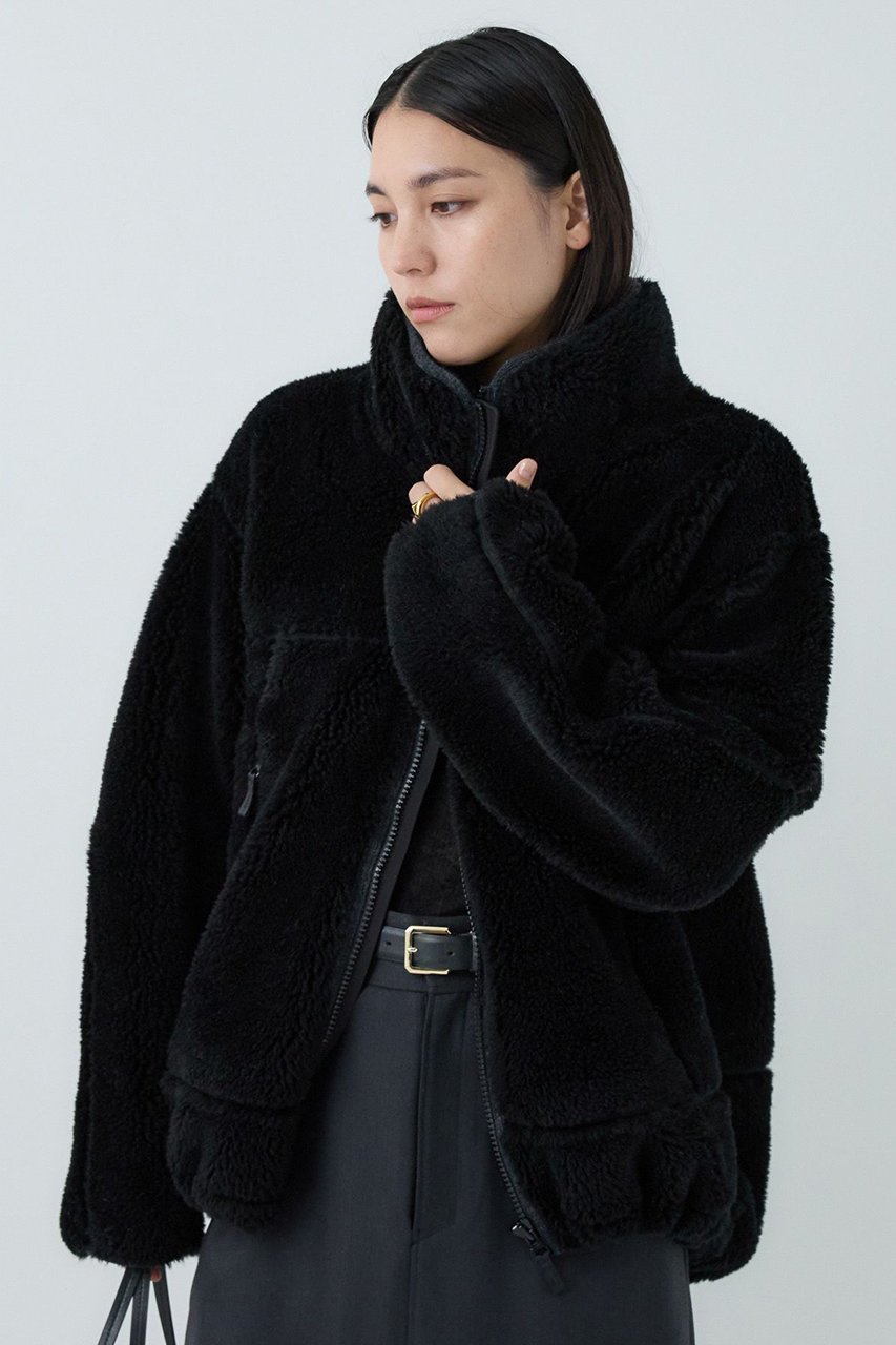 【カオス/Chaos】のウールボアブルゾン 人気、トレンドファッション・服の通販 founy(ファニー) 　ファッション　Fashion　レディースファッション　Fashion for Women　アウター　Coat / Outerwear Collection　レディースジャケット・軽アウター　Jackets　ブルゾンジャケット・スポーティアウター　Blouson Jackets　ジャケット　Jacket, Outerwear　フロント　Front, Front Design　ブルゾン　Blouson, Bomber Jacket　新作・新入荷　New Arrivals / New In　 other-1|ID: prp329100003489602 ipo3291000000034005146