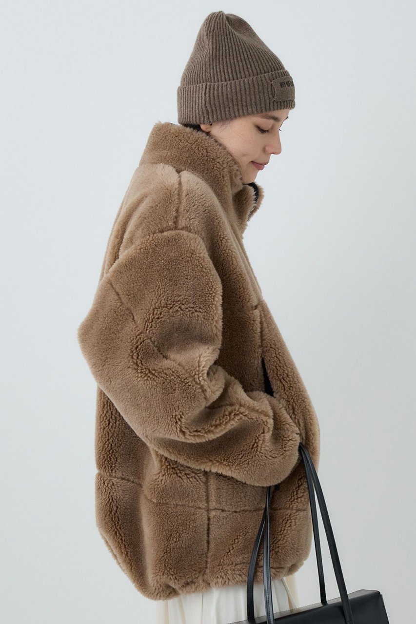 【カオス/Chaos】のウールボアブルゾン 人気、トレンドファッション・服の通販 founy(ファニー) 　ファッション　Fashion　レディースファッション　Fashion for Women　アウター　Coat / Outerwear Collection　レディースジャケット・軽アウター　Jackets　ブルゾンジャケット・スポーティアウター　Blouson Jackets　ジャケット　Jacket, Outerwear　フロント　Front, Front Design　ブルゾン　Blouson, Bomber Jacket　新作・新入荷　New Arrivals / New In　other-7|ID: prp329100003489602 ipo3291000000034005155