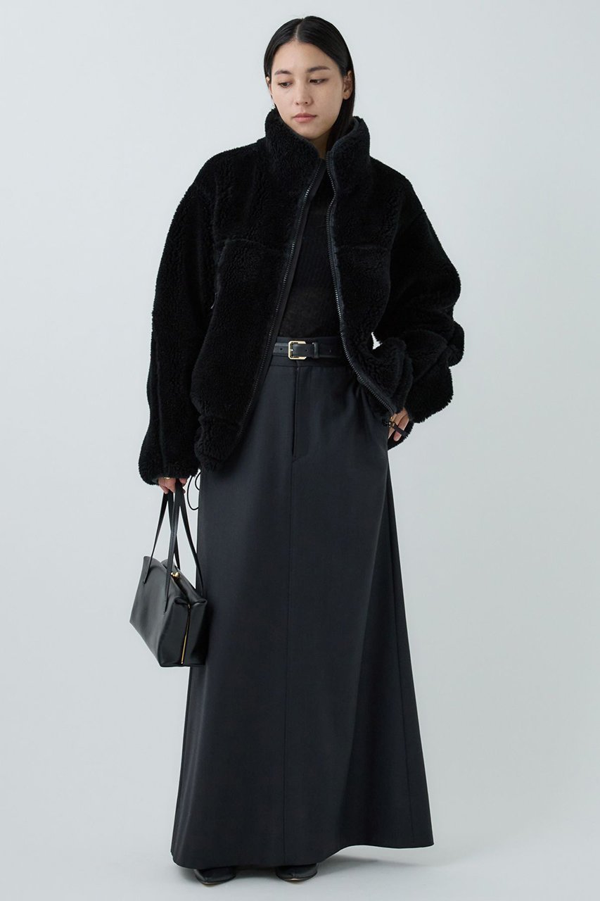 【カオス/Chaos】のウールボアブルゾン 人気、トレンドファッション・服の通販 founy(ファニー) 　ファッション　Fashion　レディースファッション　Fashion for Women　アウター　Coat / Outerwear Collection　レディースジャケット・軽アウター　Jackets　ブルゾンジャケット・スポーティアウター　Blouson Jackets　ジャケット　Jacket, Outerwear　フロント　Front, Front Design　ブルゾン　Blouson, Bomber Jacket　other-2|ID: prp329100003489602 ipo3291000000036040664