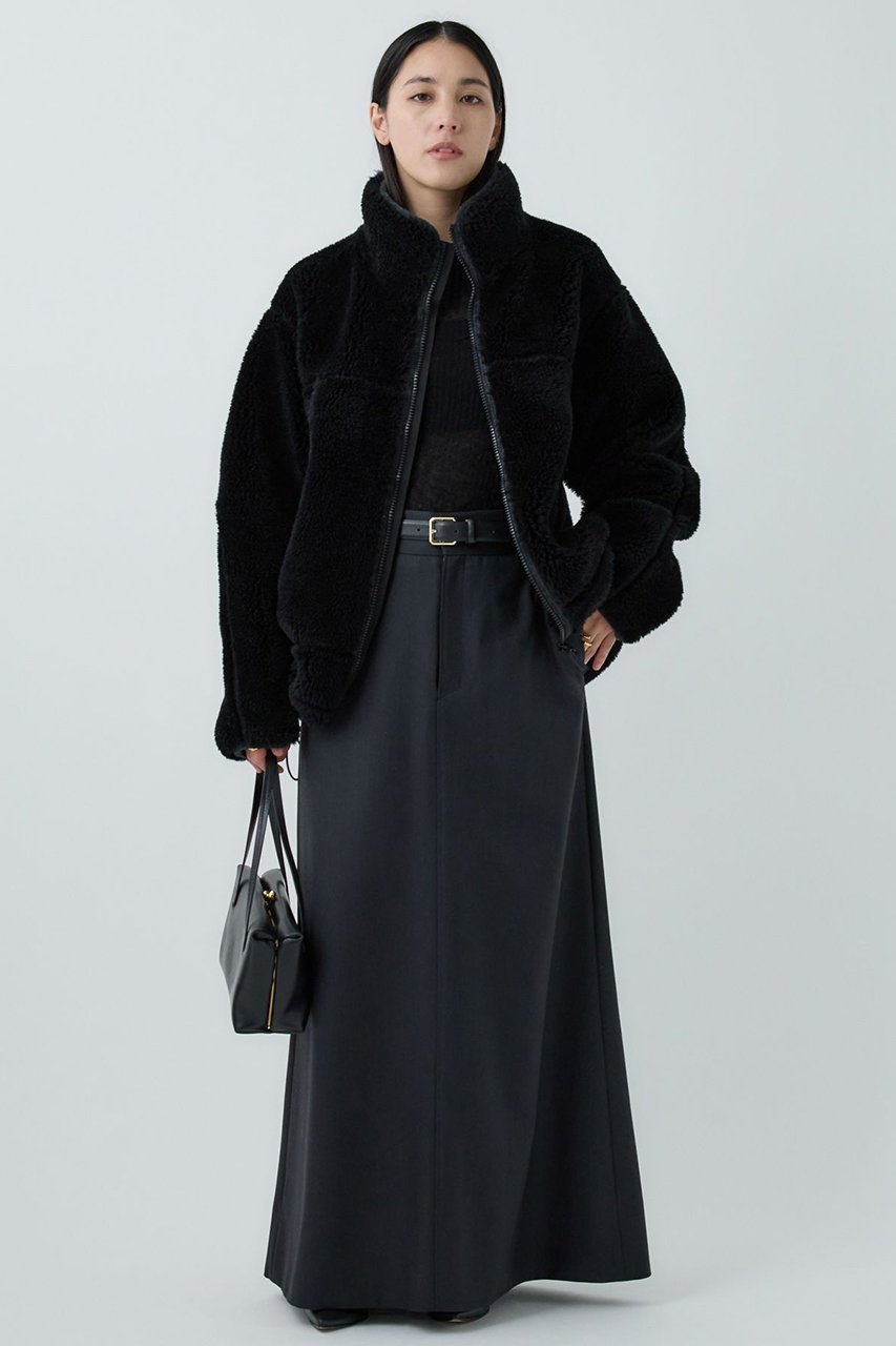 【カオス/Chaos】のウールボアブルゾン 人気、トレンドファッション・服の通販 founy(ファニー) 　ファッション　Fashion　レディースファッション　Fashion for Women　アウター　Coat / Outerwear Collection　レディースジャケット・軽アウター　Jackets　ブルゾンジャケット・スポーティアウター　Blouson Jackets　ジャケット　Jacket, Outerwear　フロント　Front, Front Design　ブルゾン　Blouson, Bomber Jacket　other-3|ID: prp329100003489602 ipo3291000000036040665