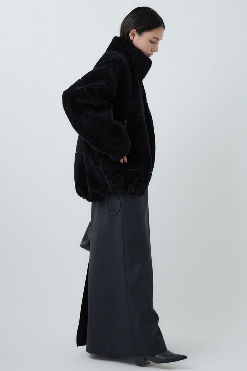 【カオス/Chaos】のウールボアブルゾン 人気、トレンドファッション・服の通販 founy(ファニー) 　ファッション　Fashion　レディースファッション　Fashion for Women　アウター　Coat / Outerwear Collection　レディースジャケット・軽アウター　Jackets　ブルゾンジャケット・スポーティアウター　Blouson Jackets　ジャケット　Jacket, Outerwear　フロント　Front, Front Design　ブルゾン　Blouson, Bomber Jacket　other-4|ID: prp329100003489602 ipo3291000000036040666