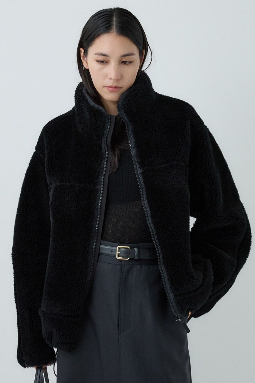 【カオス/Chaos】のウールボアブルゾン 人気、トレンドファッション・服の通販 founy(ファニー) 　ファッション　Fashion　レディースファッション　Fashion for Women　アウター　Coat / Outerwear Collection　レディースジャケット・軽アウター　Jackets　ブルゾンジャケット・スポーティアウター　Blouson Jackets　ジャケット　Jacket, Outerwear　フロント　Front, Front Design　ブルゾン　Blouson, Bomber Jacket　other-6|ID: prp329100003489602 ipo3291000000036040669