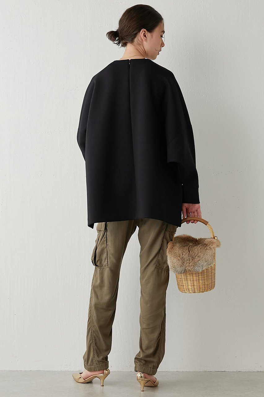【ウィムガゼット/Whim Gazette】のダンボールプルオーバー 人気、トレンドファッション・服の通販 founy(ファニー) 　ファッション　Fashion　レディースファッション　Fashion for Women　トップス・カットソー　Cut & Sew Tops　シャツ・ブラウス・オフィスカジュアル　Elegant Blouses & Button-Ups　ロングTシャツ・Tシャツ　Longline T-Shirts & Tees　カジュアルプルオーバー・ニットトップス　Pullovers & Knit Tops / Casual Pullovers　カットソー・ベーシックTシャツ　Cut-and-Sewn Tops / Stretch Tees & Basics　クール　Cool, Chic　スリット　Slit, Slit Detail　スリーブ　Sleeve, Long Sleeve / Short Sleeve　バランス　Balance, Style Balance　ロング　Long, Long-Length　エレガント 上品　Elegant　other-4|ID: prp329100003489607 ipo3291000000032837586