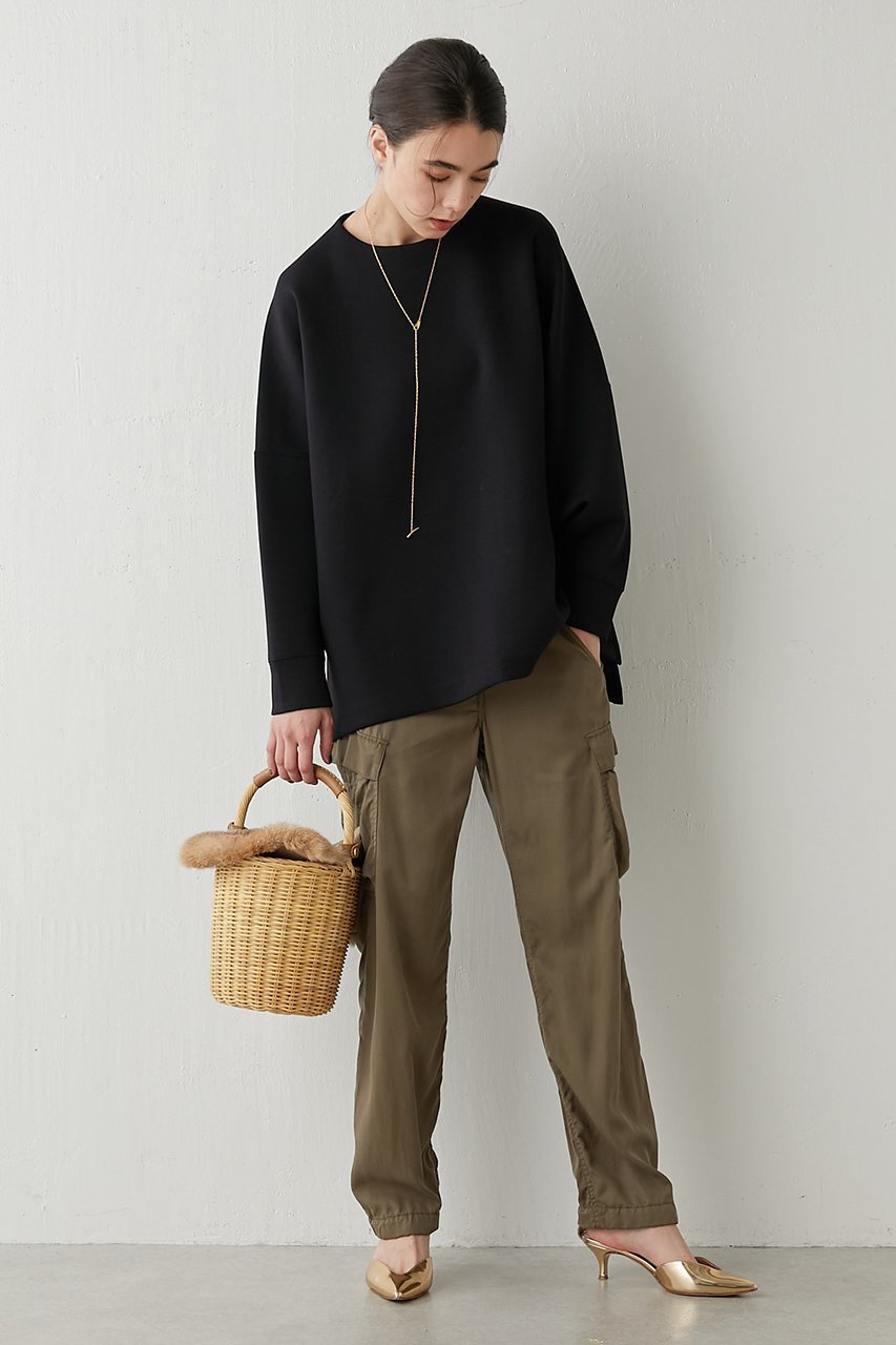 【ウィムガゼット/Whim Gazette】のダンボールプルオーバー 人気、トレンドファッション・服の通販 founy(ファニー) 　ファッション　Fashion　レディースファッション　Fashion for Women　トップス・カットソー　Cut & Sew Tops　シャツ・ブラウス・オフィスカジュアル　Elegant Blouses & Button-Ups　ロングTシャツ・Tシャツ　Longline T-Shirts & Tees　カジュアルプルオーバー・ニットトップス　Pullovers & Knit Tops / Casual Pullovers　カットソー・ベーシックTシャツ　Cut-and-Sewn Tops / Stretch Tees & Basics　クール　Cool, Chic　スリット　Slit, Slit Detail　スリーブ　Sleeve, Long Sleeve / Short Sleeve　バランス　Balance, Style Balance　ロング　Long, Long-Length　エレガント 上品　Elegant　other-5|ID: prp329100003489607 ipo3291000000032837591