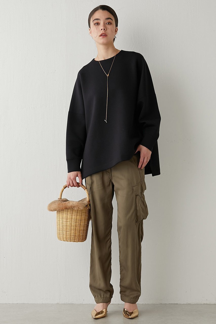 【ウィムガゼット/Whim Gazette】のダンボールプルオーバー 人気、トレンドファッション・服の通販 founy(ファニー) 　ファッション　Fashion　レディースファッション　Fashion for Women　トップス・カットソー　Cut & Sew Tops　シャツ・ブラウス・オフィスカジュアル　Elegant Blouses & Button-Ups　ロングTシャツ・Tシャツ　Longline T-Shirts & Tees　カジュアルプルオーバー・ニットトップス　Pullovers & Knit Tops / Casual Pullovers　カットソー・ベーシックTシャツ　Cut-and-Sewn Tops / Stretch Tees & Basics　クール　Cool, Chic　スリット　Slit, Slit Detail　スリーブ　Sleeve, Long Sleeve / Short Sleeve　バランス　Balance, Style Balance　ロング　Long, Long-Length　エレガント 上品　Elegant　other-6|ID: prp329100003489607 ipo3291000000032837597