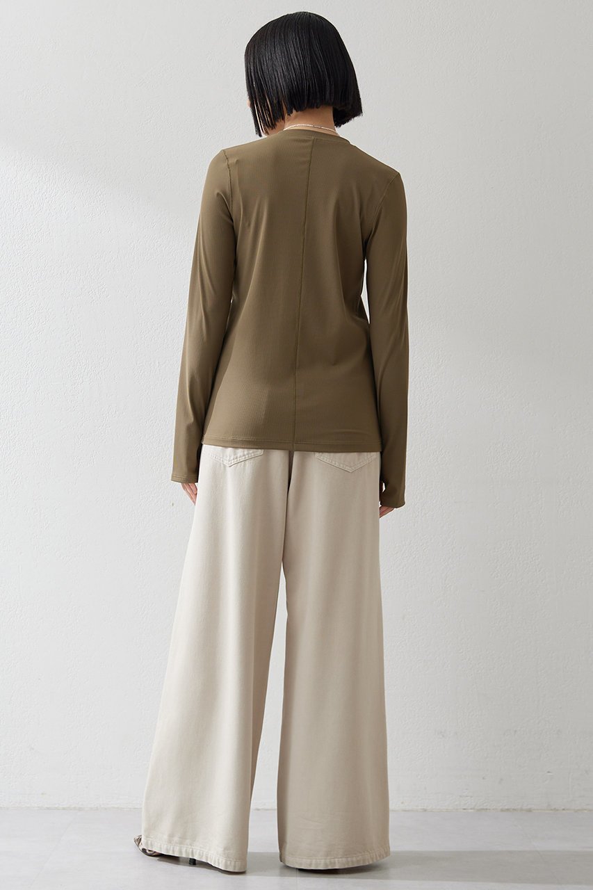 【ウィムガゼット/Whim Gazette】のデニムタックパンツ 人気、トレンドファッション・服の通販 founy(ファニー) 　ファッション　Fashion　レディースファッション　Fashion for Women　パンツ　Pants & Trousers　おすすめ　Recommended / Our Picks　ケミカル　Chemical, Chemical Wash　ストレート　Straight, Straight Cut　セットアップ　Set-Up, Coordinated Outfit　デニム　Denim, Jeans Material　ドレープ　Drape, Draping Fabric　フロント　Front, Front Design　ワイド　Wide, Wide Fit　ヴィンテージ　Vintage Style　other-7|ID: prp329100003489655 ipo3291000000035742199