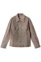 【シシ/sisii】の【UNISEX】Trucker jacket ライトグレー|ID: prp329100003495942 ipo3291000000032957326