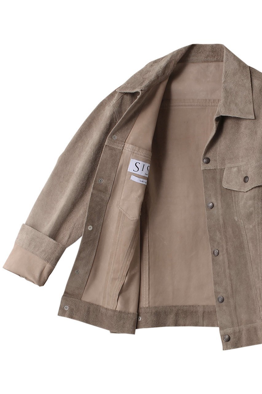 【シシ/sisii】の【UNISEX】Trucker jacket 人気、トレンドファッション・服の通販 founy(ファニー) 　ファッション　Fashion　レディースファッション　Fashion for Women　アウター　Coat / Outerwear Collection　レディースジャケット・軽アウター　Jackets　ブルゾンジャケット・スポーティアウター　Blouson Jackets　ユニセックス　Unisex, Genderless　ジャケット　Jacket, Outerwear　スリーブ　Sleeve, Long Sleeve / Short Sleeve　ブルゾン　Blouson, Bomber Jacket　ベーシック　Basic, Essential　ボックス　Boxy, Box Shape　ロング　Long, Long-Length　other-6|ID: prp329100003495942 ipo3291000000032957350