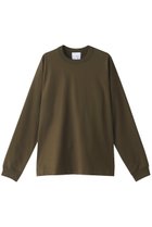 【チノ/CINOH / MEN】の【MEN】REFINA コットンジャージー ベーシック ロングTシャツ カーキ|ID: prp329100003495956 ipo3291000000035320108